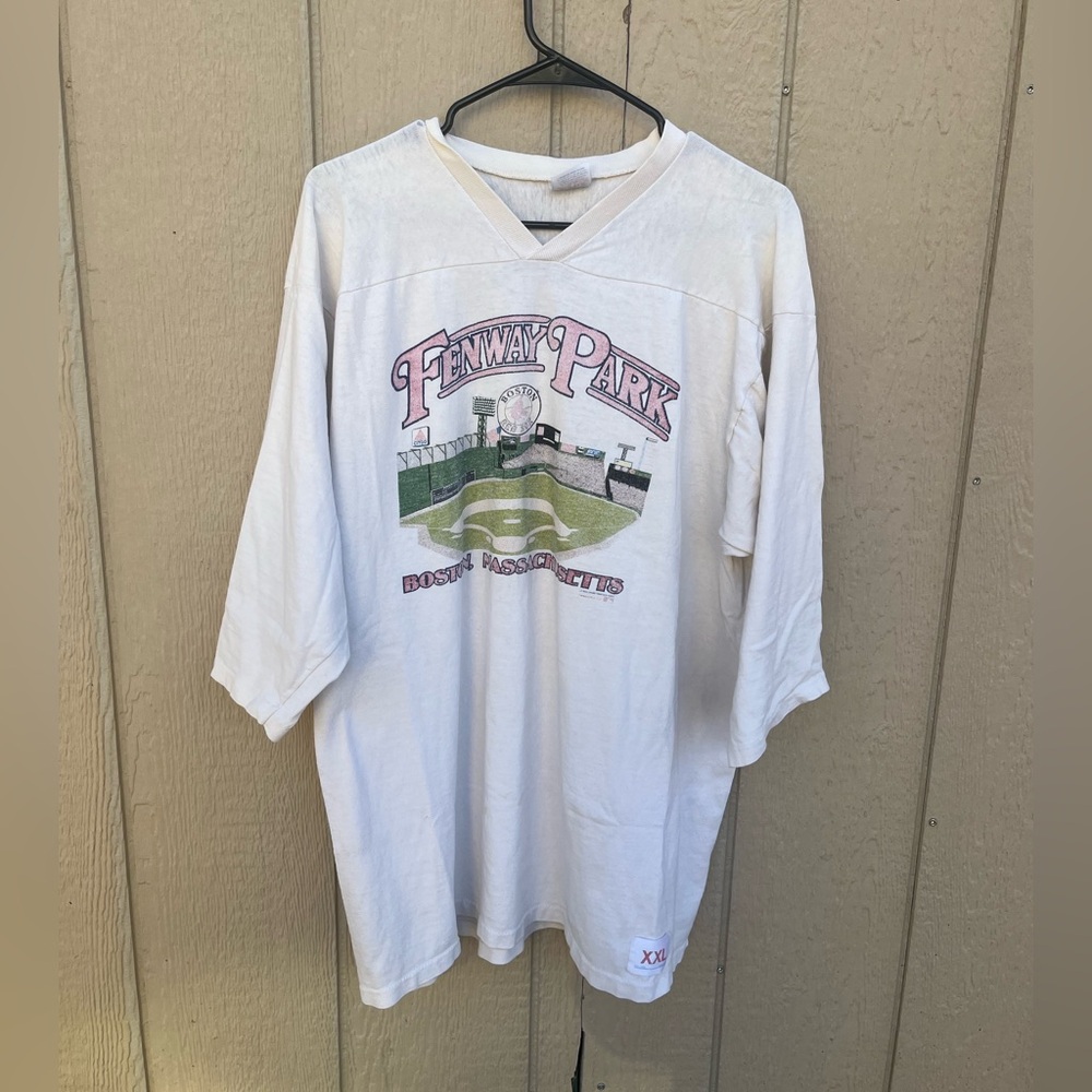 Vintage 1988 Boston Red Sox‎ Fenway Park Cotton Shirt Men’s XXL Made in USA